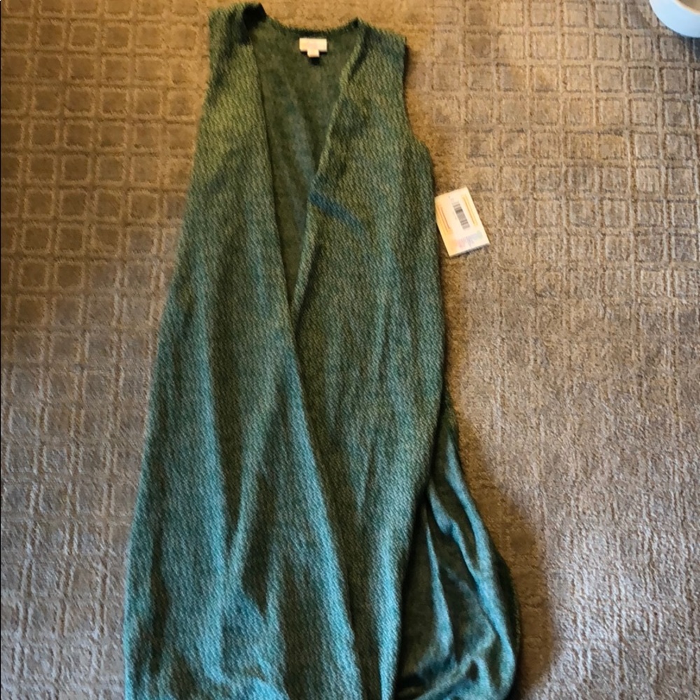 LulaRoe CS Green Joy NWT